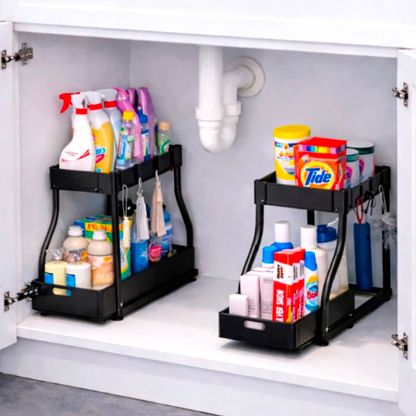 Pull-Out Under Sink Organizer (2-tier)