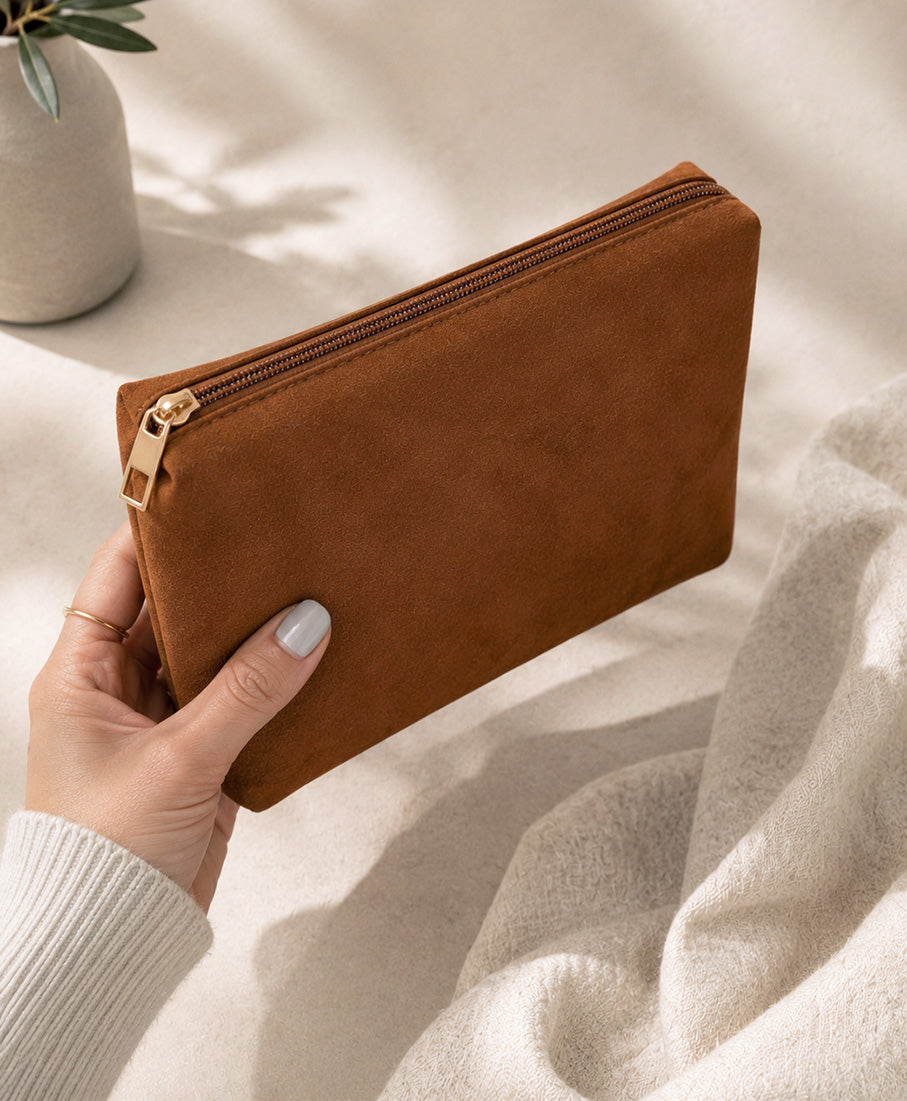 Soft Suede Shoulder Bag